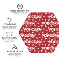 thumbnail image 3 of Vsdgher Popcorn2 Print Leather Coasters for Drinks, Durable Drink Coasters 4 Set for Tabletop Protection, Luxurious Home Décor and Housewarming Gift-Hexagon, 3 of 6