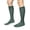 Green, variant on Mens Silk Work Socks 2 Pack, Breathable Ultra Thin Nylon Dress Socks Over the Calf for Causal Business, Black