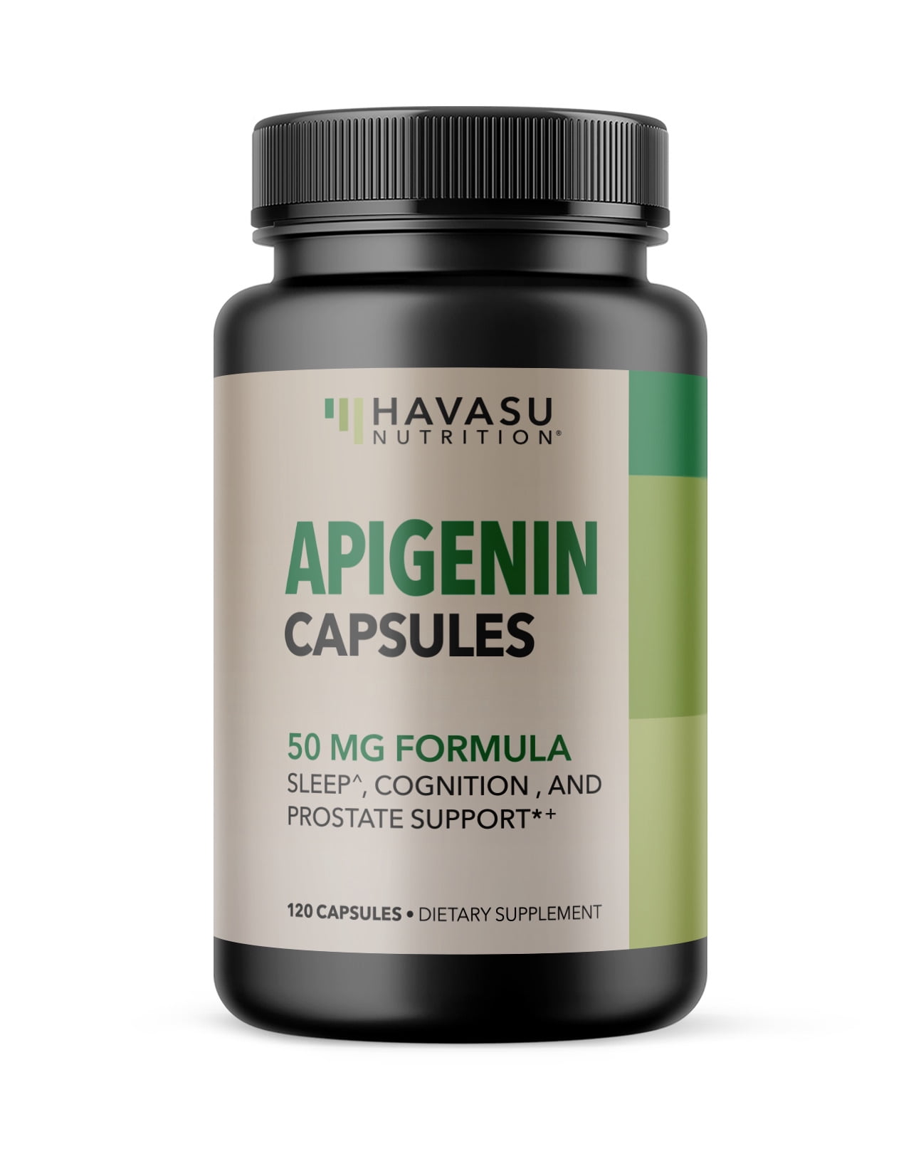 Havasu Nutrition 50mg Apigenin Supplement, Sleep, Cognition, & Prostate Health Support, 120 Capsules