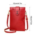 thumbnail image 3 of BVXEEP Crossbody Bag, Shoulder Bag, Women Simply Fashion Bags, Mini Leather Mobile Phone Crossbody Bags Mobile Phone Bag Shoulder Handbag Wallet with Credit Card Slots, 3 of 5
