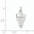 thumbnail image 2 of Sterling Silver Nurse Symbol Charm QC145 (21mm x 11mm), 2 of 3