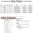 thumbnail image 3 of GaThRRgYP Womens High Waisted Jeans, Women's Fashionable and Comfortable Solid Color Casual Large Cropped Pants, 3 of 7