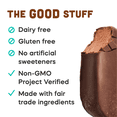 GoodPop Double Chocolate Fudge DairyFree Oat Milk Frozen Dessert Bars
