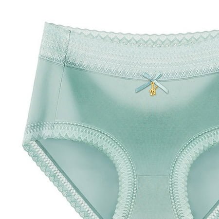 

CAICJ98 Plus Size Lingerie Women s Thongs T Back Low Waist See Through Panties Cotton Seamless Lace Thongs for Women E M