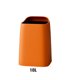 thumbnail image 2 of Moyic Cubo de basura Cubo de basura de doble capa Sin tapa Estuche de basura 18L Plástico para negocios Sala de estar Baño Hogar Dormitorio Suministros de limpieza para el hogar Naranja 10L, 2 of 6