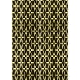 thumbnail image 1 of Ahgly Company Machine Washable Indoor Rectangle Transitional Metallic Gold Area Rugs, 2' x 5', 1 of 7