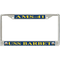 thumbnail image 1 of USS Barbet AMS-41 License Plate Frame, 1 of 1