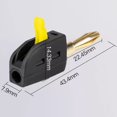 thumbnail image 3 of 8 piezas de conectores tipo banano de corriente alta de 4mm para conexión rápida bañados en oro Terminal de 32A, 3 of 8