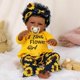 thumbnail image 4 of Muñeca Reborn BABESIDE, negra, 50 cm, afroamericana, 4 of 5