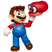 Nintendo Mario with Cappy Action Figure Set, 2 Pieces