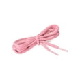 thumbnail image 2 of INSPIRE CHIC Unisex 2 Pairs Half Round Oval Shoelaces for Boots Athletic Sneakers Light Pink 180 cm/71", 2 of 4