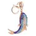 thumbnail image 2 of Raindrops 2pcs Shark Shape Key Chain Rhinestone Shark Pendant Decorative Key Ring Backpack Keychain, 2 of 8