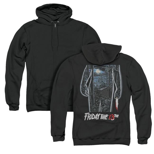 friday the 13th zip up hoodie