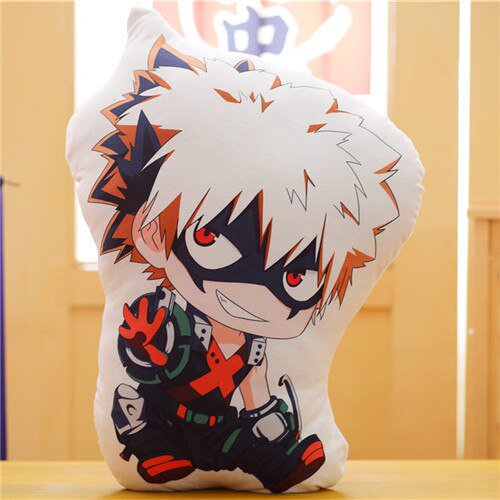 Bakugou Katsuki Todoroki Kawaii Cartoon Anime Plush ToysShoto Midoriya Izuku Bolster Plush Boku No Hero Academia Pillow815cm Deng Xun unisex