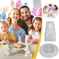 thumbnail image 3 of Easter Bunny Silicone Molds - Reusable Flexible Molds for Plaster Casting & Resin Craft, Festive Spring Easter DIY Decoration Making Tool, 3 of 6