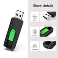 thumbnail image 3 of Unidad flash USB Aiibe de 128 GB, memoria USB 2.0, 3 of 7