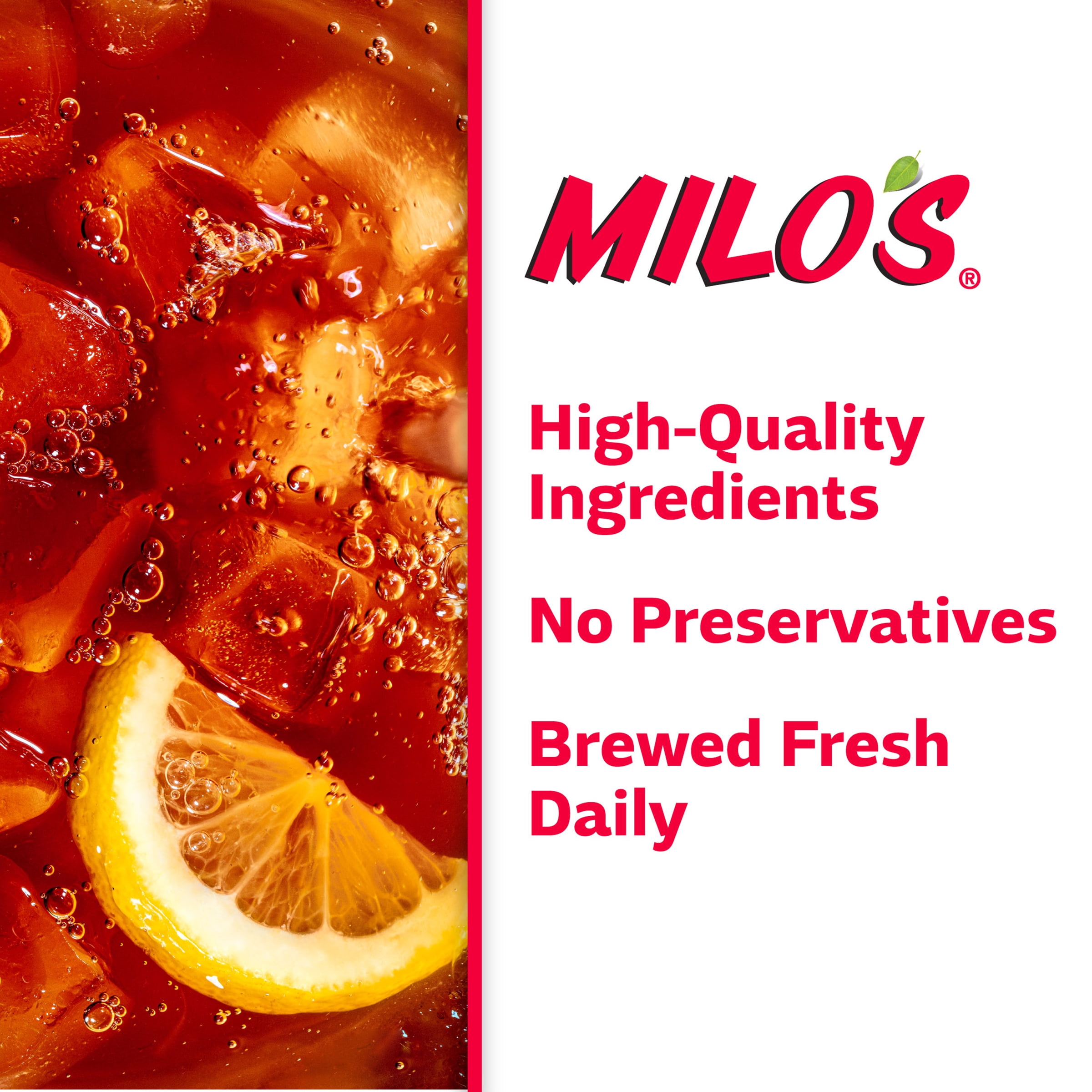 Milo’s Famous Unsweet Tea, 100% Natural, 20 Fl. Oz. Bottle