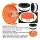thumbnail image 3 of Carrete de repuesto universal compatible con cortacéspedes Black Decker, 3 of 5