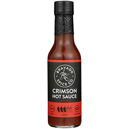Bravado Spice Crimson Hot Sauce Gluten Free Vegan All Natural