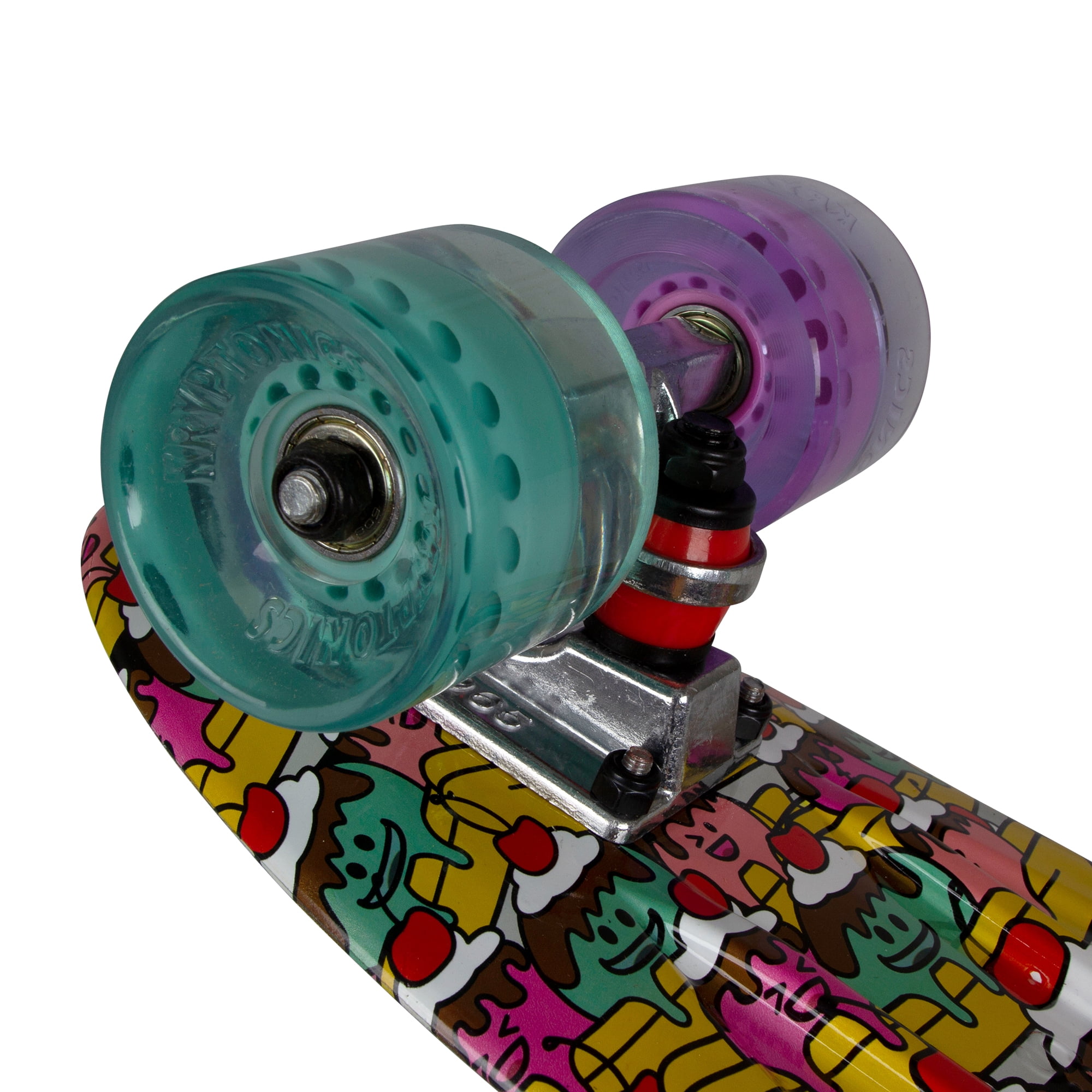 Kryptonics Original Torpedo Complete Skateboard (22.5" x 6")