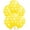 Yellow/White, variant on PMU Polka Dot Balloons PartyTex 11 Inch Premium Red with All-Over print White Dots Pkg/12