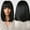 Black, variant on DOPI Short Bob Wigs For Black Women Blonde Wig Synthetic Heat Resistant Wig Natural Hair For Girl Use