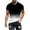 Black, variant on Oalirro Men's Muscle T Shirts Stretch Short Sleeve V Neck Bodybuilding Tee Shirts