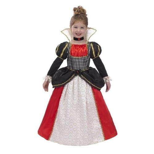 Just Pretend Kids Jpegr Que Hrt 04 Queen Of Hearts Hoop And Choker Costume Small 4 Walmart Com Walmart Com