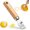 Wood, variant on Ouligay Lemon Zester, Channel Knife, Peeler, Stainless Steel Bartender Accessories for Cocktail Garnish, Citrus Orange and Lemon Peeler - Bar Accessories for Home