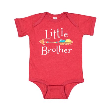 

Inktastic Little Brother- Arrow Gift Baby Boy Bodysuit