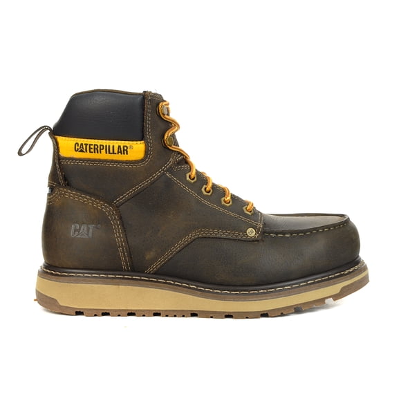 Caterpillar Men's Calibrate Brown Leather CSA Steel Toe Work Boots P725462 - 11