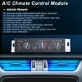 thumbnail image 2 of Módulo de panel de control del clima del calentador de aire acondicionado Unique Bargains para Chevrolet C2500 C3500 K2500 K3500 Pickup 1996-2000 Unidad de clima HVAC No. 599-006/16240105, 2 of 7