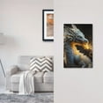 thumbnail image 5 of Fotbe Golden White Fire Dragon Print Duplex Receptacle Wall Plate, 1-Gang 5.0" x3.0" Wall Outlet Covers, Dual Outlet Faceplates Covers, Color-matched Screws Included-Style V, 5 of 6