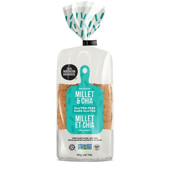 Little Northern Bakehouse Pain, Millet et Chia 100% A Base De Plantes Et Sans Oeufs