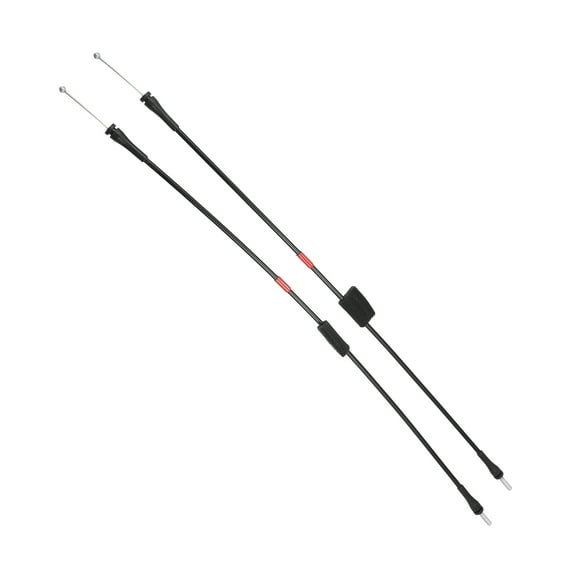 1 Set Rear Lower Side Cargo Door Cable Door Latch Cable 6L3Z-18264A01-C 6L3Z-18264A00-C for Ford F-150 F-250 1997-2004