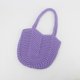 thumbnail image 4 of Xiao Hua Bolso de hombro tejido para mujer, bolso de mano y neceser, elegante bolso de playa de verano, 30 x 25 cm (verde)., 4 of 4