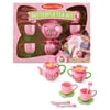 Melissa & Doug Butterfly Tea Set (15 pcs) - Play Food Accessories