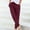 Wine pants for women, variant on up to 60% off Gifts wycnly Womens Tapered Trousers Summer Casual Pocket Cotton Linen Long Pants Elastic Waist Drawstring Straight Pants Red XXXL