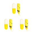 thumbnail image 4 of Paraguas de bolsillo duradero Inteprter para exteriores amarillo Limon Con caja, 4 of 6