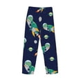 thumbnail image 5 of Balery Men'S Astronaut Dinosaur And Space Pants,Sleepwear Pants,Pajama Pants,Pj Bottoms Drawstring And Pockets-Small, 5 of 9