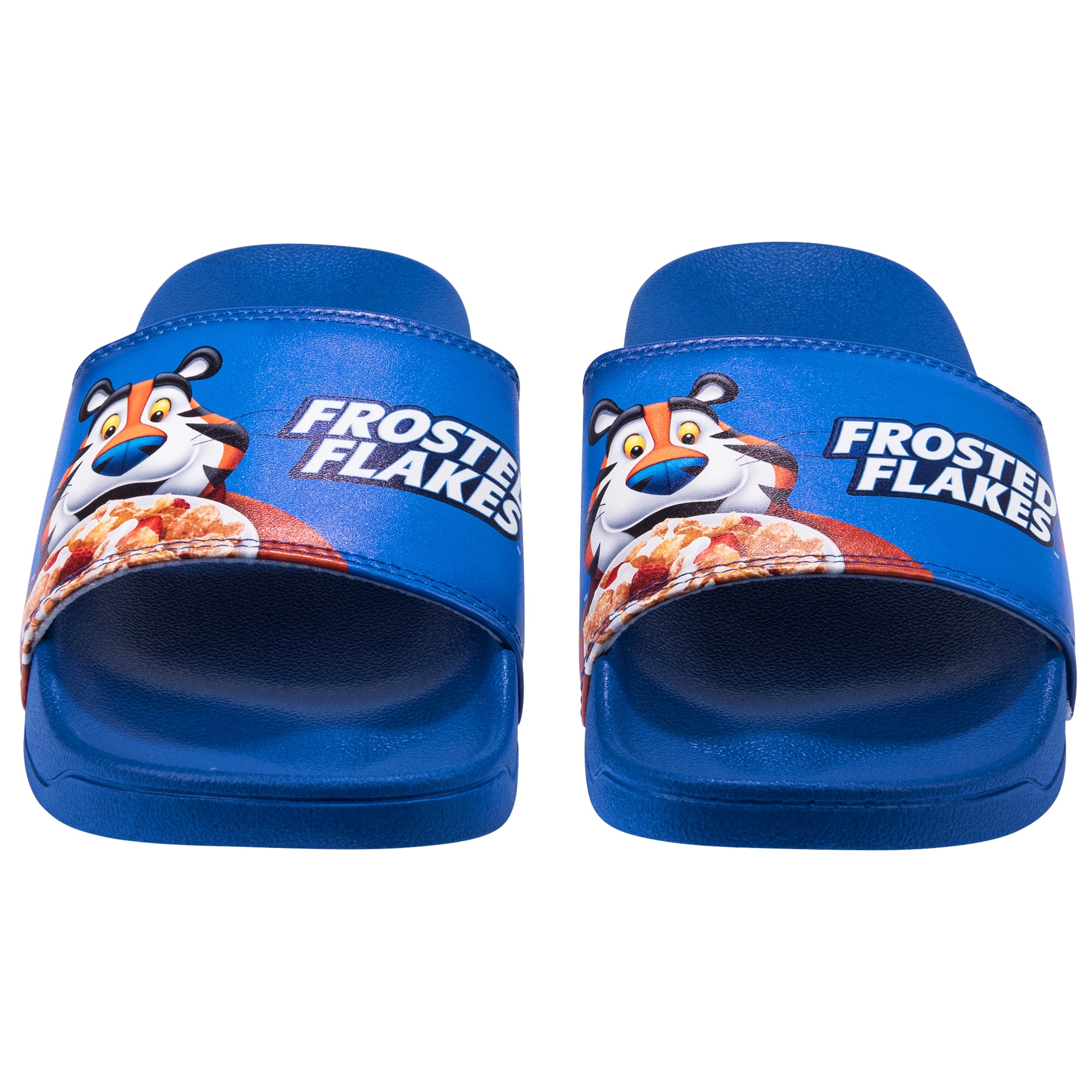Odd Sox, Slide, Slip On Sandal, Back To The Future, Soft, Comfor 並行輸入品 ODD SOX, Slide, Slip On Sandal, Frosted Flakes, Soft, Comfortable