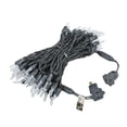 thumbnail image 3 of Novelty Lights Warm White 70 Light T5 Traditional LED Christmas Mini Light Set (Black Wire, 35 Feet), 3 of 6