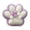 Purple, variant on Flocked Cat Paw Squeeze Decoration, 4.7in Stress Relief Hand Fidget, Soft Velvet Texture Paw Pad, Portable Decompression Tool, Ideal for Desk Decoration,Pink
