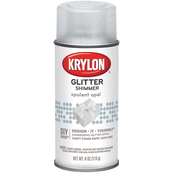 Krylon Glitter Shimmer Opulant Opal Gloss 4 oz Spray Paint