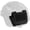 Black, variant on RVKXHD Tactical Helmet Battery Pouch Counterweight Pouch Helmet Battery Pack Balance Weight Bag with Hook&Loop