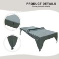thumbnail image 3 of Housse de Protection pour table de tennis de table Extérieure 280x153x73cm, Housse Anti-Poussière et Imperméable, 3 of 5