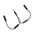 thumbnail image 4 of Cable convertidor hembra estéreo dual, Cable convertidor de auriculares para parejas Cable adaptador de audio Suministros de audio diseñados para durar, 4 of 8