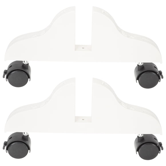 2pcs Divisor de pantalla Base Divisor Divisor Base Base de la sala plegable Divisor de divisor