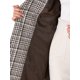 thumbnail image 5 of CHAQUETA BLAZER DE TWEED A CUADROS DOBLE BOTÓN CON SOLAPA NOTCH PARA MUJERES INSPIRADA EN CHIC M MARRÓN, 5 of 6