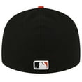 thumbnail image 4 of Men's New Era White/Orange Baltimore Orioles Home Authentic Collection On-Field Low Profile 59FIFTY Fitted Hat, 4 of 4